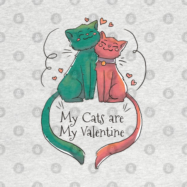 My Cats Are My Valentine by Abderrahmaneelh